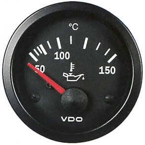 VDO Cockpit Vision Olietemperaturmler 52mm