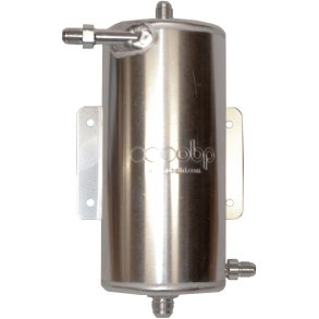 OBP Aluminium Benzin Swirl Pot med JIC/AN tilslutning, 1,5L (Hngende)