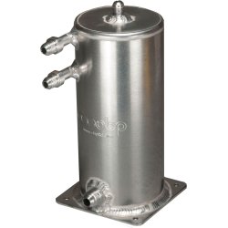 OBP Aluminium Benzin Swirl Pot med JIC/AN tilslutning, 1,5L (Stende)