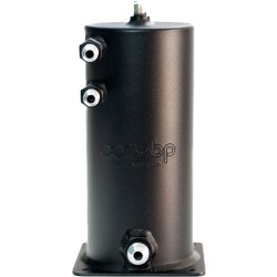 OBP Aluminium Benzin Swirl Pot med JIC/AN tilslutning, 1,5L (Stende)