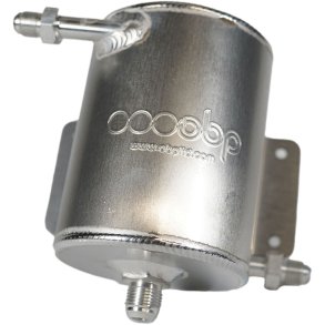 OBP Aluminium Benzin Swirl Pot med JIC/AN tilslutning, 1L (Hngende)