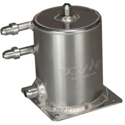 OBP Aluminium Benzin Swirl Pot med JIC/AN tilslutning, 1L (Stende)