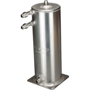 OBP Aluminium Benzin Swirl Pot med JIC/AN tilslutning, 2L (Stende)
