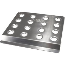 OBP fodsttte i aluminium, flad