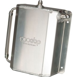 OBP opsamlingstank i Aluminium til olie, 2L D6 udvendigt gevind