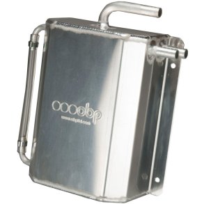 OBP opsamlingstank i Aluminium til olie, 2L 1/2 tommer Push-On