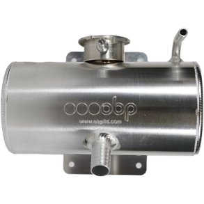 OBP vandkompensationstank i aluminium 1,5L (Horizontal)
