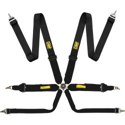 OMP 6-punkts sele 3" skulder / 3" hoftesele (Pull-up)