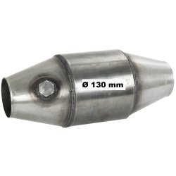 Powersprint katalysator 5" HF Race Kat 200, Tilslutnings : 63,5 mm