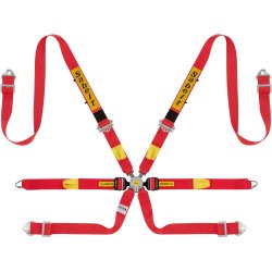 Sabelt 6-punkts H-sele Silver series