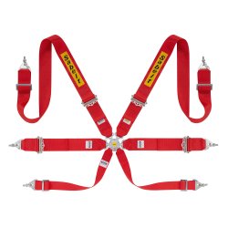 Sabelt 6-punkts 3 skulder/3 hofteseler H-sele Silver series