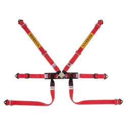 Sabelt 6-punkts H-sele til formelbiler, Steel series