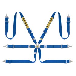 Sabelt 6-punkts H-sele til turbiler og rally, Steel series