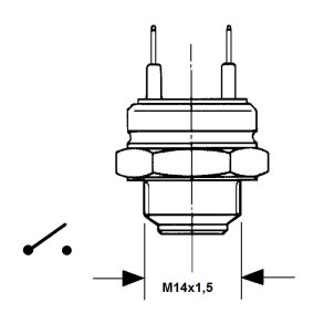 Termoafbryder M14x1,5