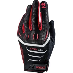 Sparco Hypergrip Gaming handske, Str. 8 Sort/R�d