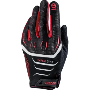 Sparco Hypergrip Gaming handske, Str. 8 Sort/R�d