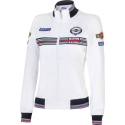 Sparco Lady Full Zip Martini Racing sweatshirt