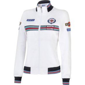 Sparco Lady Full Zip Martini Racing sweatshirt