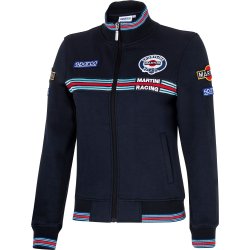 Sparco Lady Full Zip Martini Racing sweatshirt