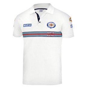 Sparco Martini Racing Polo Skjorte, Str. L