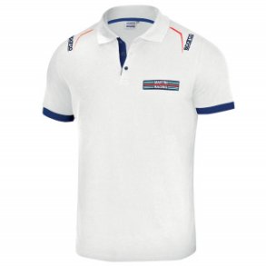 Sparco Martini Racing broderet poloshirt, Str. L