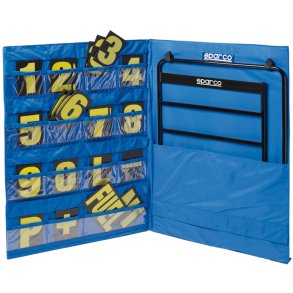 Sparco Pitboad st med numre og tavle