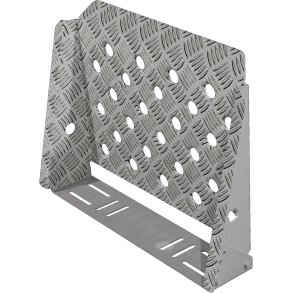 Sparco aluminiums passagerfodsttte, justerbar