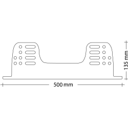 Sparco konsol til sidemontering