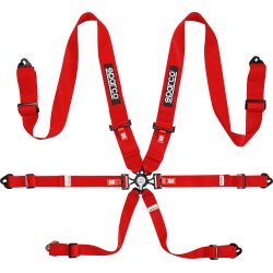 Sparco 3" skulder- og 2" hoftesele med skridtstrop