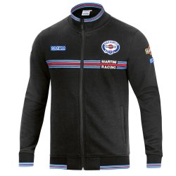 Sparco Martini Racing Full Zip Sweatshirt