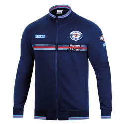 Sparco Martini Racing Full Zip Sweatshirt