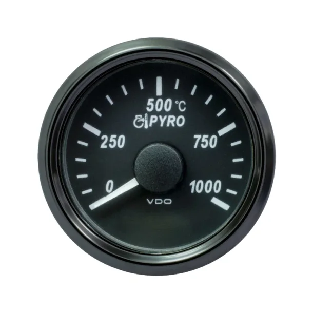 VDO SingleViu Pyrometer, m�leomr�de fra 0�C til +1000�C