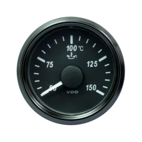 VDO SingleViu olietemperaturm�ler, M�leomr�de fra +50�C til +150�C - ISO 2426