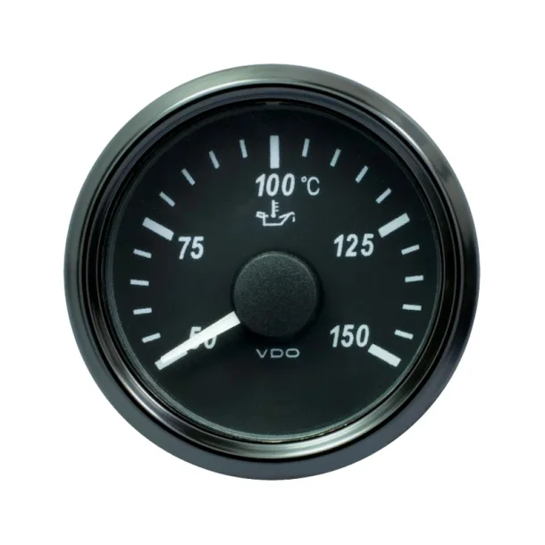 VDO SingleViu olietemperaturm�ler, M�leomr�de fra +50�C til +150�C - ISO 2426