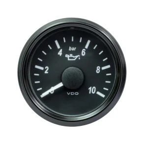 VDO SingleViu olietryksm�ler, M�leomr�de p� 0-10 bar - ISO 0248