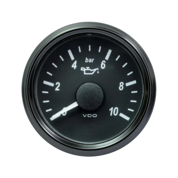 VDO SingleViu olietryksm�ler, M�leomr�de p� 0-10 bar - ISO 0248