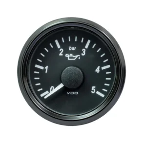 VDO SingleViu olietryksm�ler, M�leomr�de p� 0-5 bar - ISO 0248
