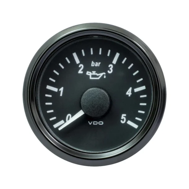 VDO SingleViu olietryksm�ler, M�leomr�de p� 0-5 bar - ISO 0248