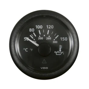 VDO Viewline Olie termometer 150*C (�52mm)