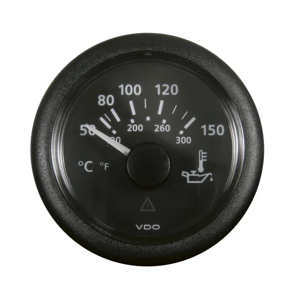 VDO Viewline Olie termometer 150*C (�52mm)