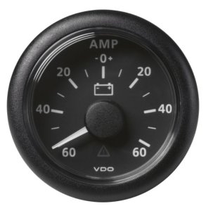 VDO Viewline Amperemeter -60 til +60 A
