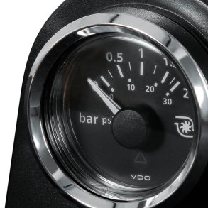 VDO Viewline Chromring trekant 52mm