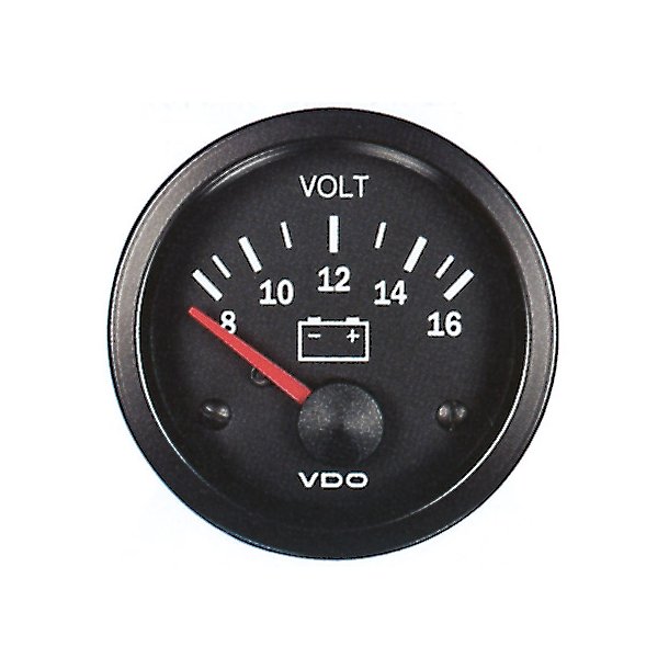 VDO Cockpit Vision voltmeter 52
