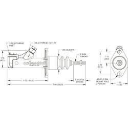Wilwood hovedcylinder