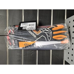 Alpinestars Tech-1 Race v3 handske, Str.S Sort/Orange