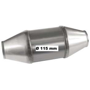 Powersprint katalysator UHF Race Kat 100, Tilslutnings �: 57 mm