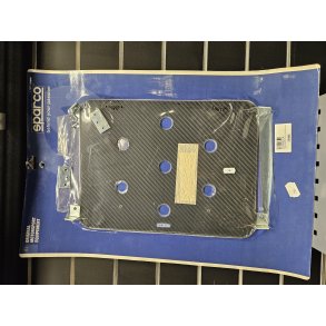 Sparco Co Driver fodsttte, Carbon