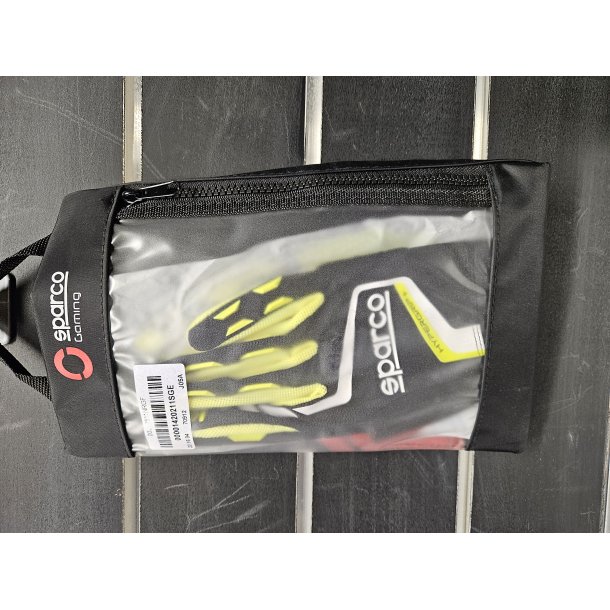 Sparco Hypergrip+ gaming handske Str. 11 Sort/Gul