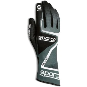 Sparco Rush karthandske, Str.8 Gr�/Hvid