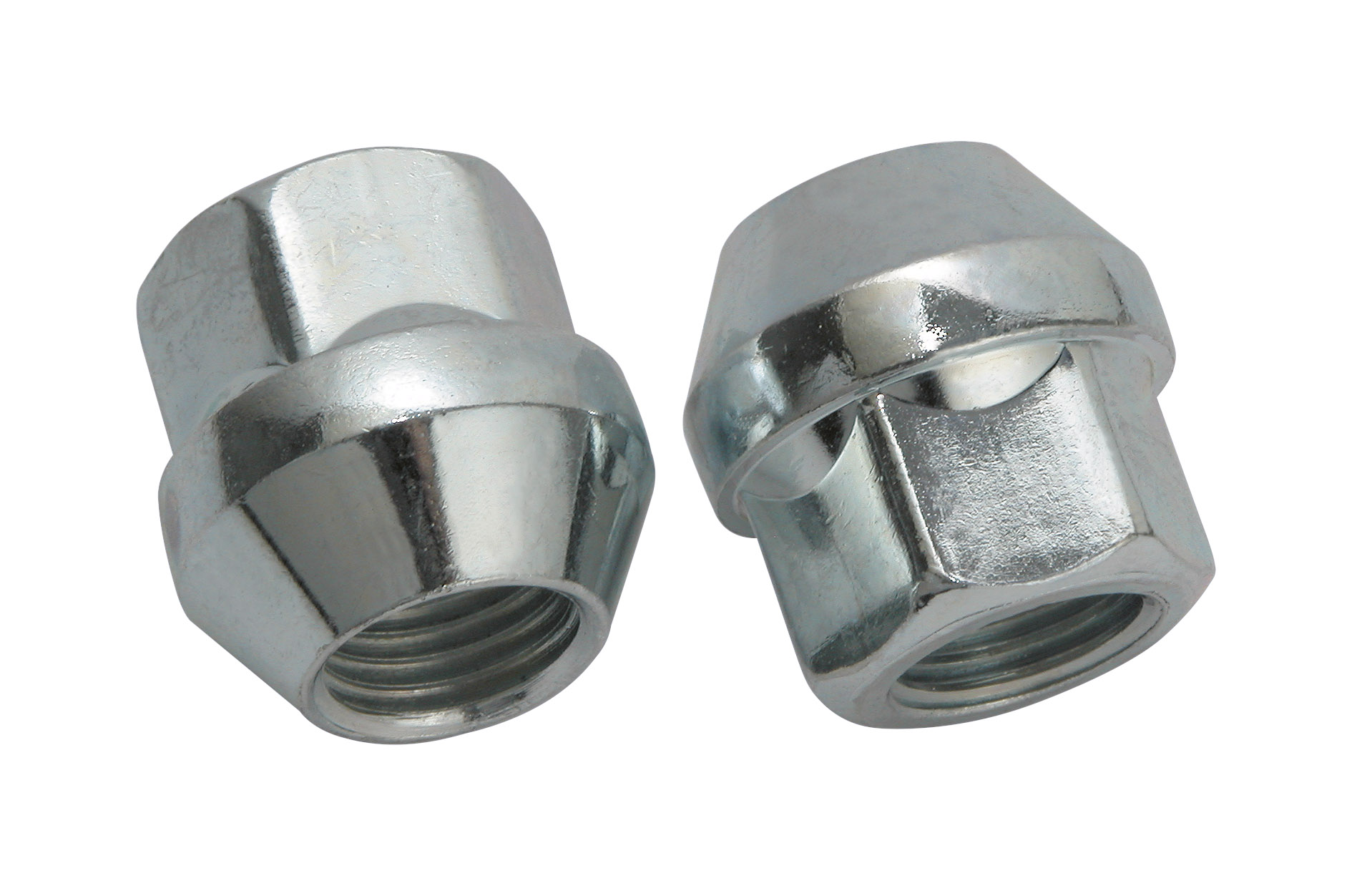 Hjulmøtrikker i stål (galvaniseret)